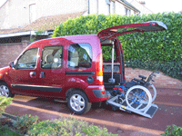 conversion of a vehicle to enable wheelchair access